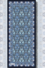 ETNİK DESEN BLUE LILLY ŞAL
